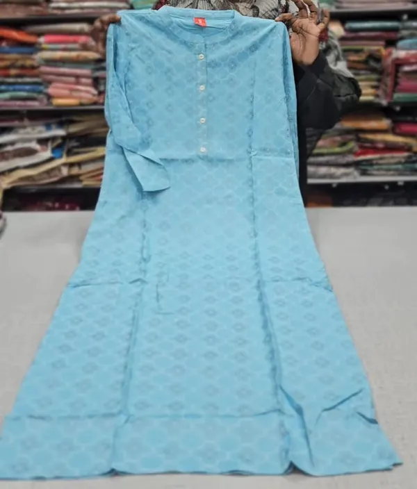 Premium Rayon Straight Kurti with Side Cut & Side Pockets |SD27